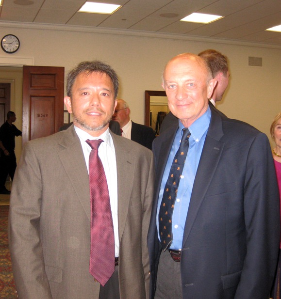 Park McGraw and James Woolsey (Former Director CIA)