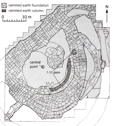 Taosi Observatory Scaled Floor Plan Drawing