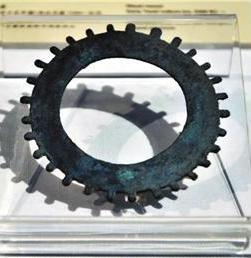 Taosi period 29 tooth bronze gear