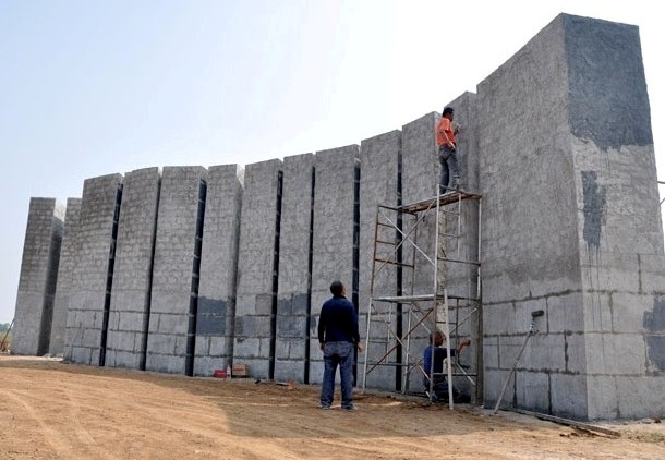 Taosi Solar Observatory, reconstruction, Xiangfen County, Linfen City, Shanxi Province